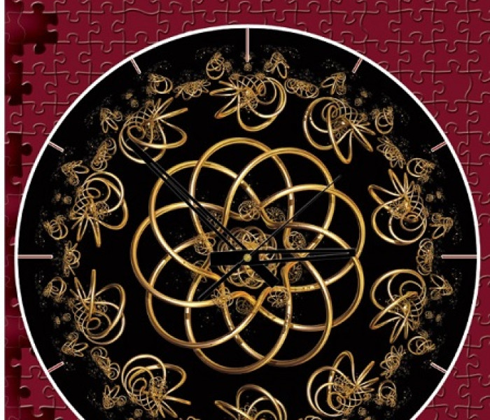 Puzzle - Art puzzle - Nočný tanec - Hodiny